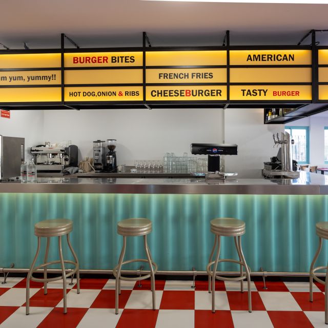 Iluminacion Restaurante Burger Bites