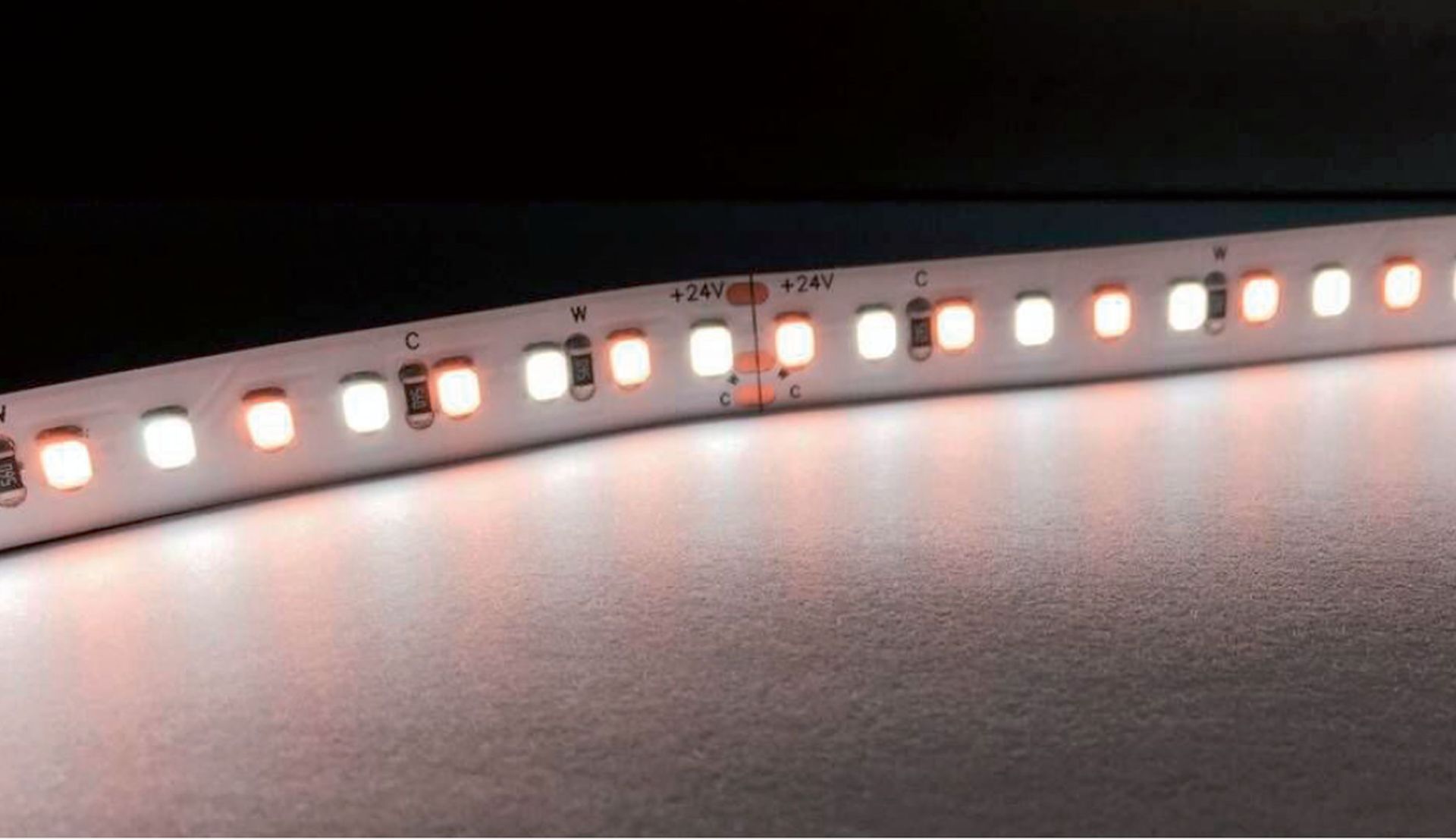 tira led blanco variable