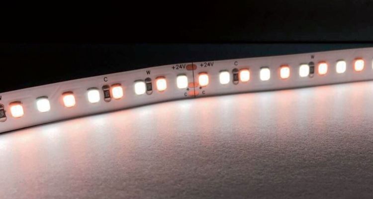 tira led blanco variable