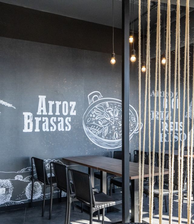 Proyectos de iluminacion restaurante La Flama