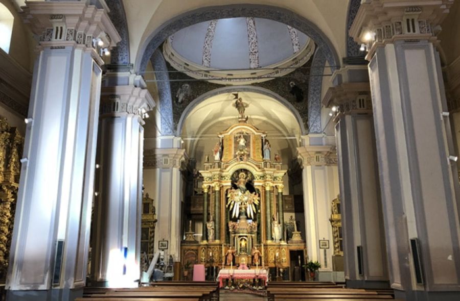 renovar iluminacion en iglesia