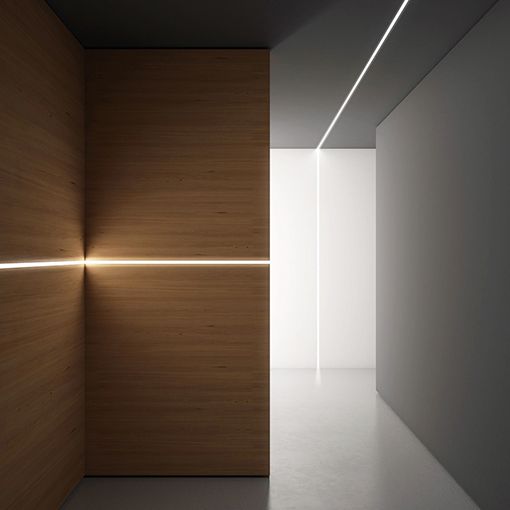 Perfil led de fácil instalación