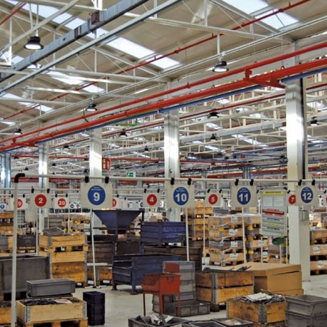 Luminaria instalaciones SNA LOGISTIC