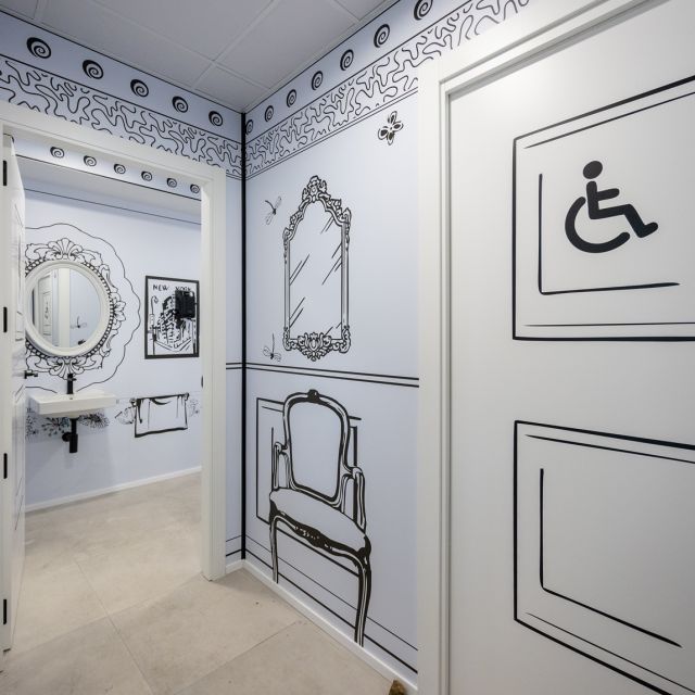 Iluminacion de restaurante 2D