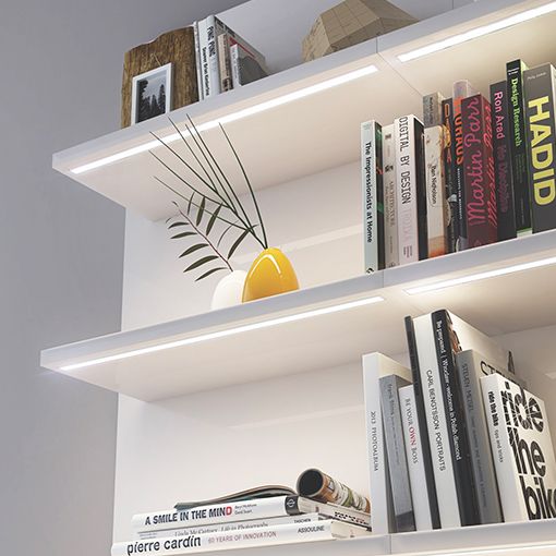 Perfil led de fácil instalación blanco