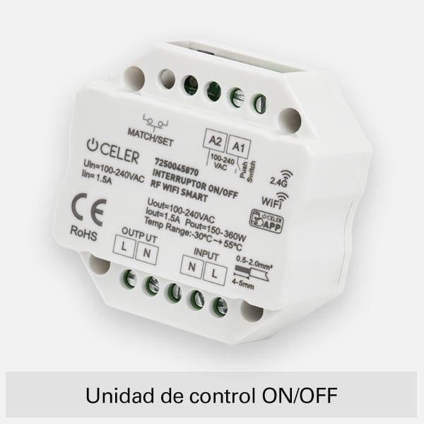 Unidad de Control On-Off Smart | Productos | CELER