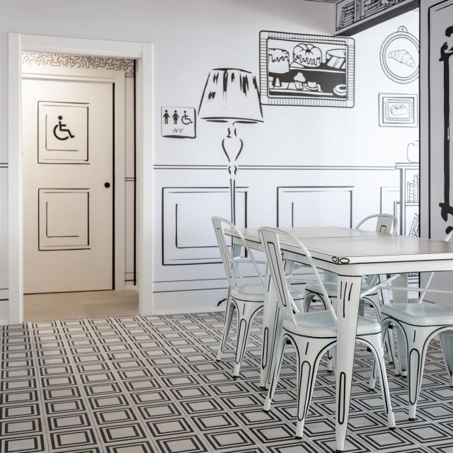 Proyectos de iluminacion restaurante 2D