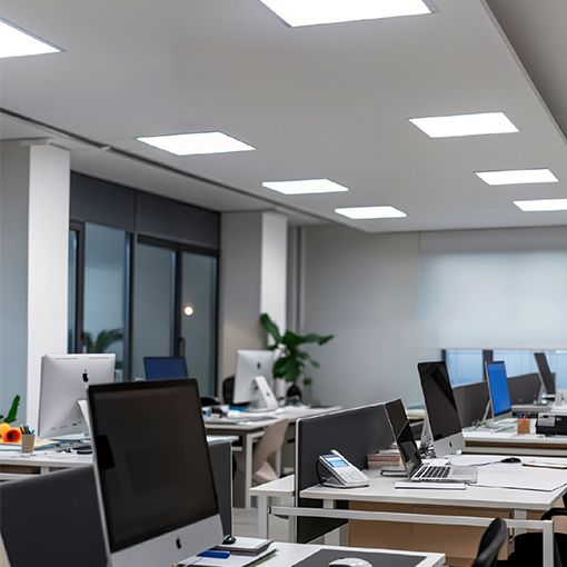 Sistemas de iluminación profesionales para techos modulares