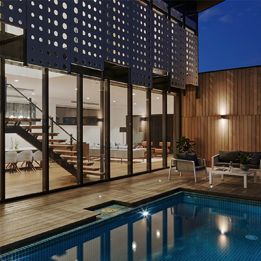 Spot en ABS para instalación empotrada.