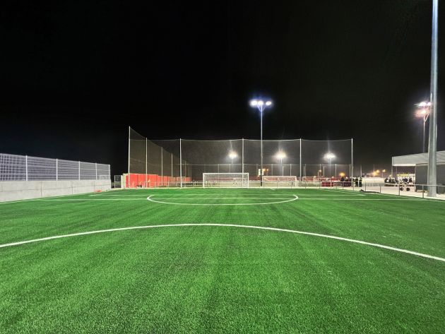 Luminaria Campo Futbol 7 CMF JUSLIBOL Zaragoza