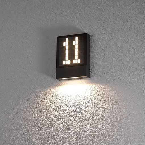 Luces de pared de montaje en superficie para su uso en exterior