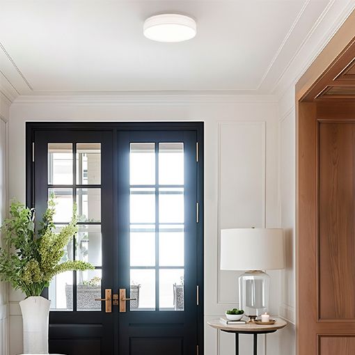 Plafón eficiente y asequible de perfecta distribución homogénea del haz.