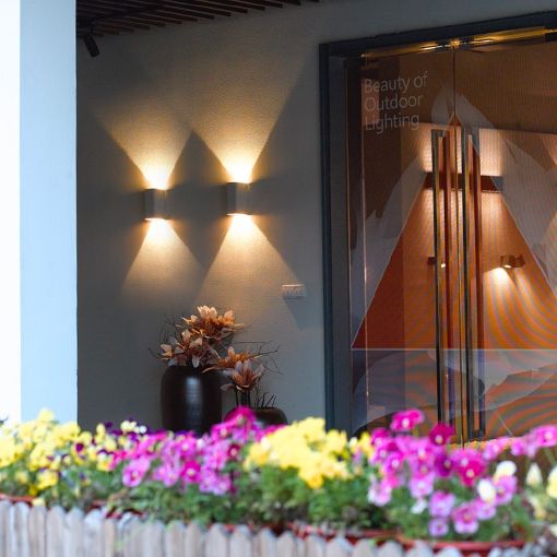 Luces de pared de montaje en superficie exterior