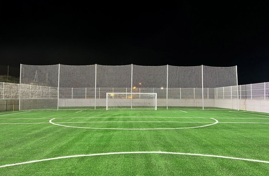 instalacion de luminarias Campo de Futbol