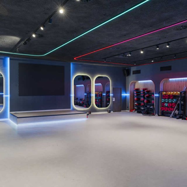 Iluminacion de Ciudad Deportiva del Grupo Baskonia