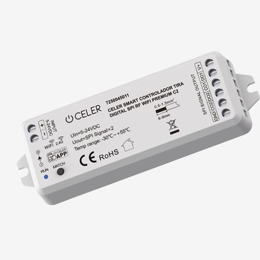 Unidad de control TIRA LED SPI