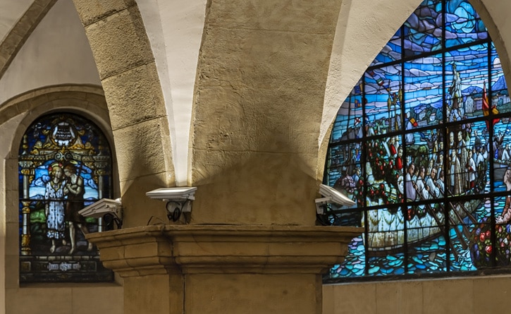 Luminaria en Parroquia San Jorge