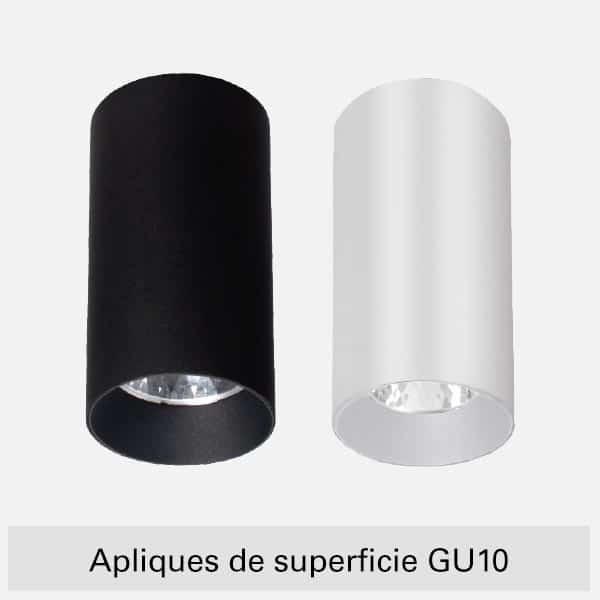 Apliques de superficie GU10