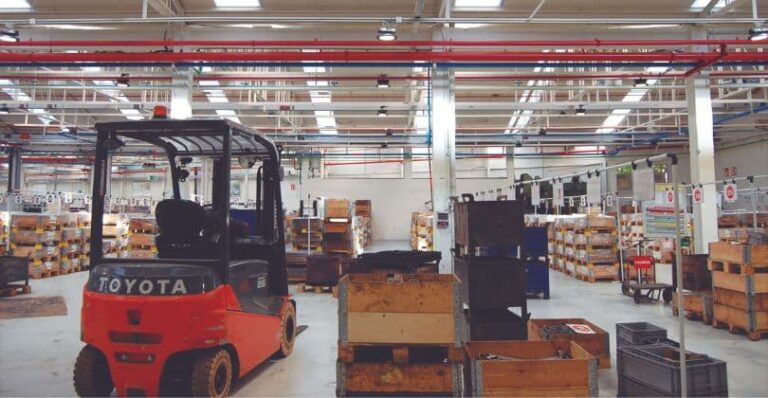 Proyectores para grandes zonas industriales