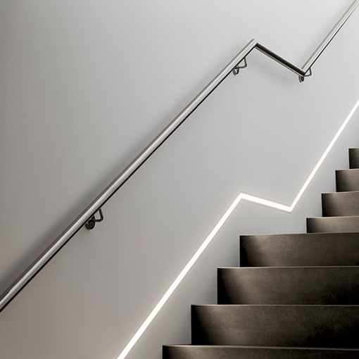 Perfil led de fácil instalación