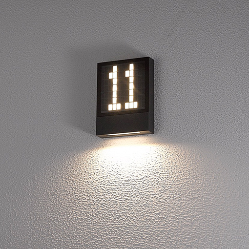 Luces de pared de montaje en superficie para su uso en exterior