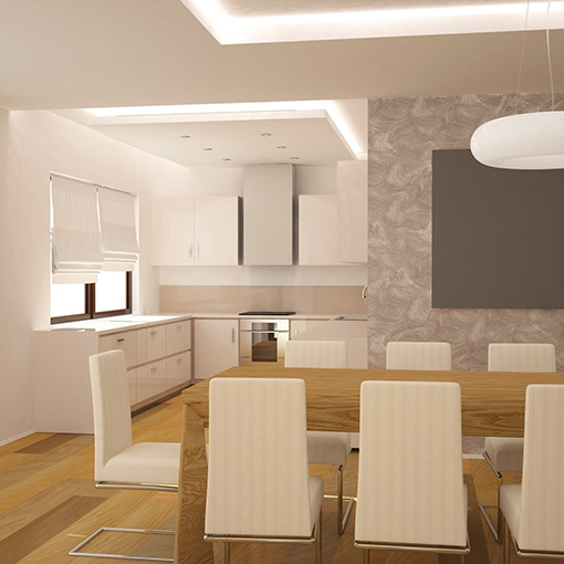 perfil aluminio superficie led rincon blanco