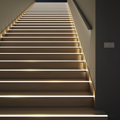 Perfil led de fácil instalación, ideal para iluminación directa y protección de tiras led.