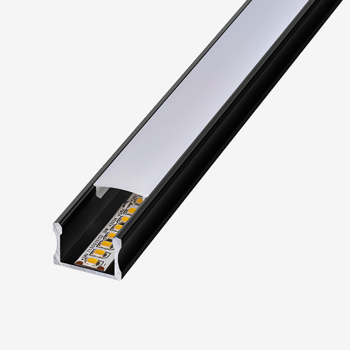 Perfil aluminio 15×23 Negro