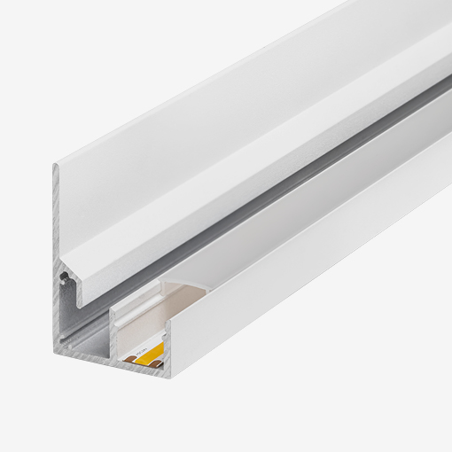 Perfil aluminio 33,5×50 Foseado Blanco