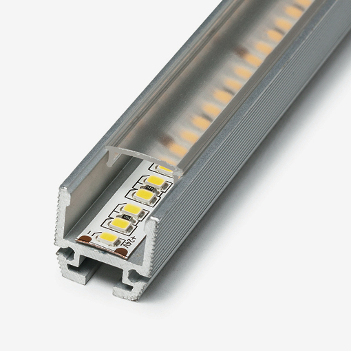 Perfil aluminio Orientable Cuadrado