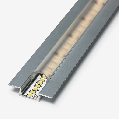 Tira IP20 Empotrar con Marco 37,2×8