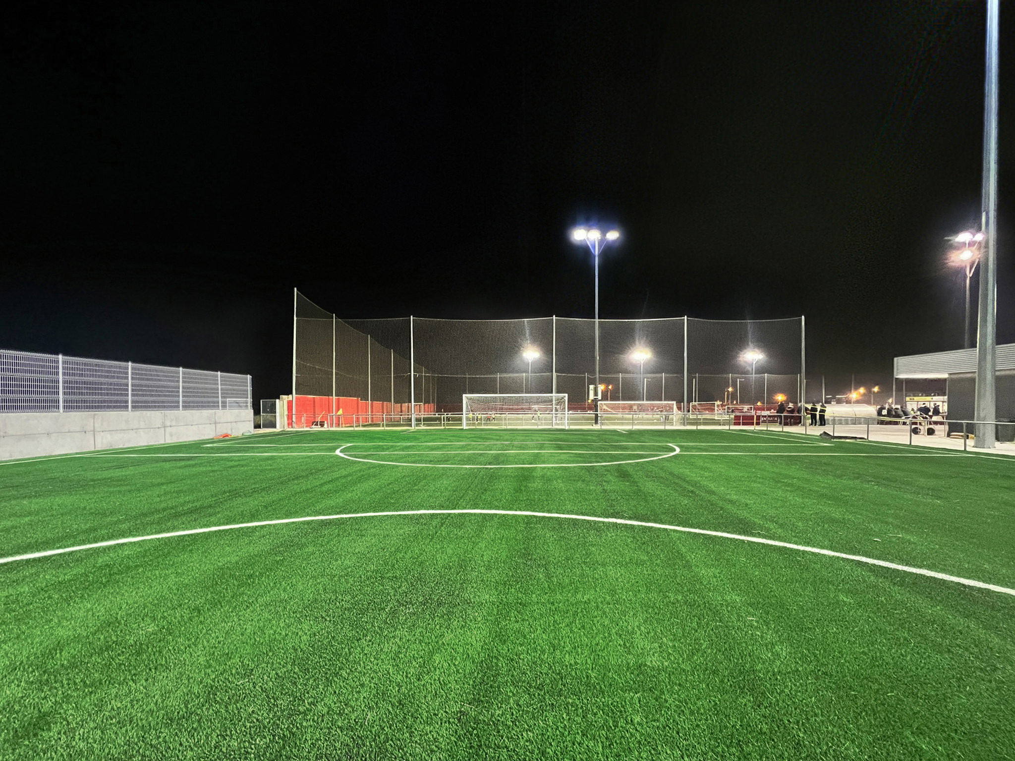 Proyecto tecnico de iluminacion Campo Futbol 7 CMF JUSLIBOL ZARAGOZA