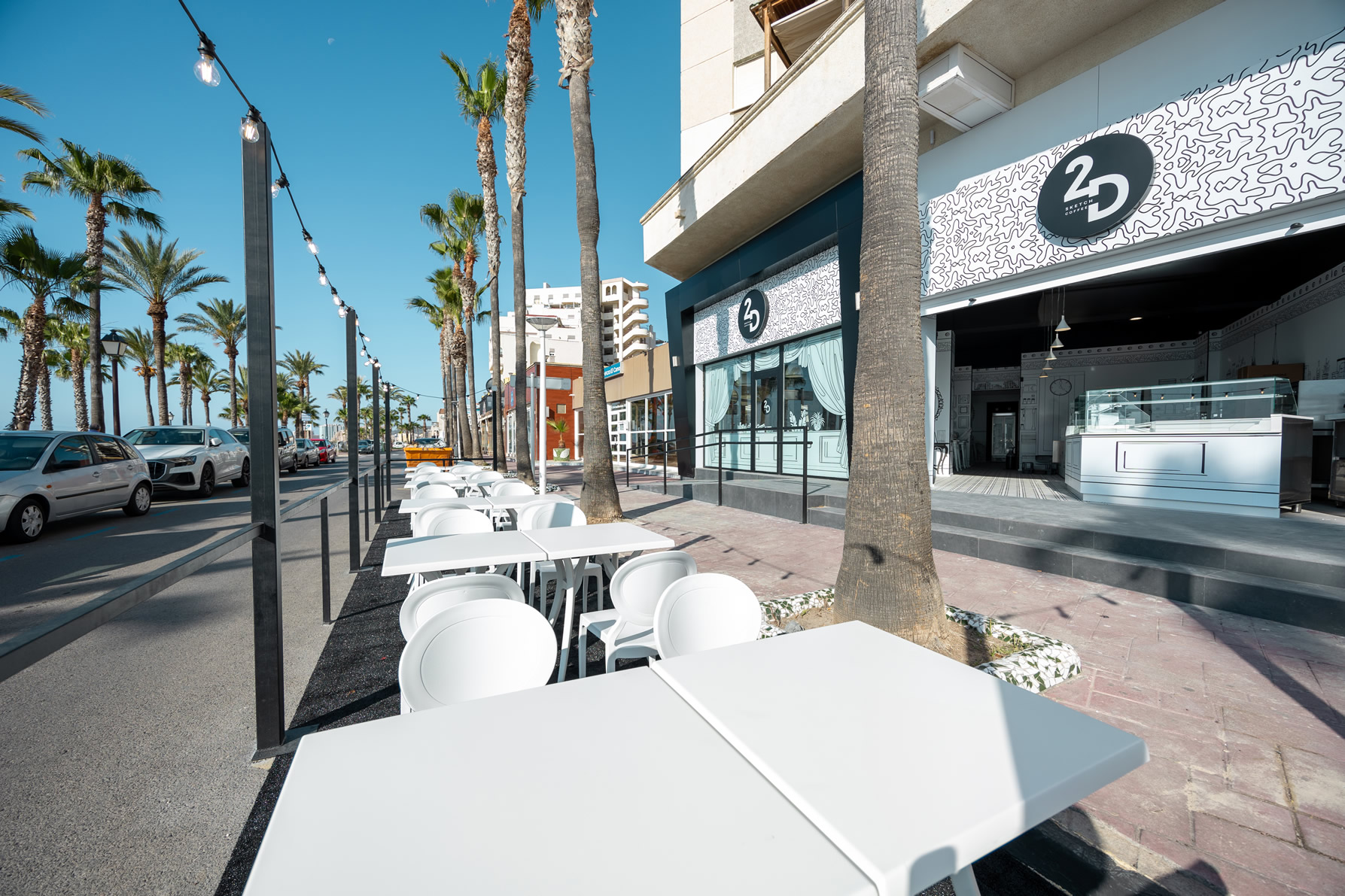 Proyecto tecnico de iluminacion restaurante 2D