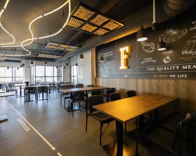 Proyecto tecnico de iluminacion restaurante La Flama