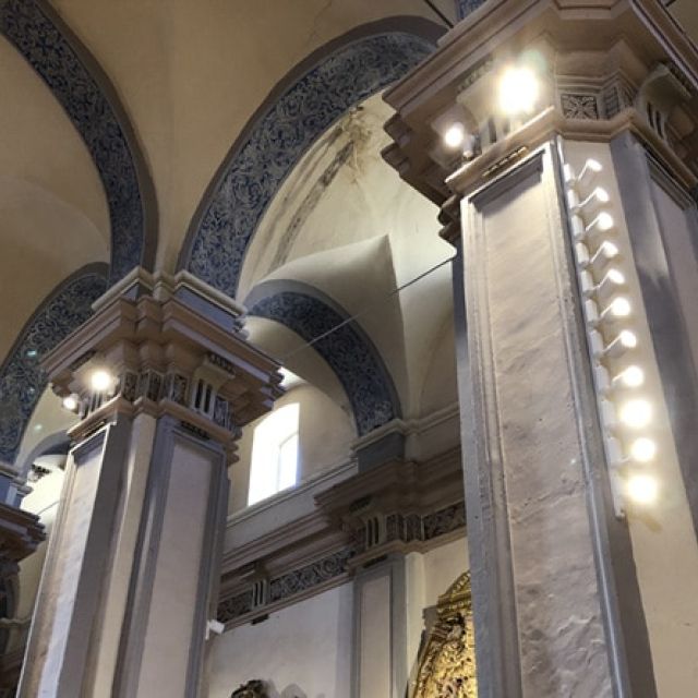 Luminaria para Iglesia de Baguena