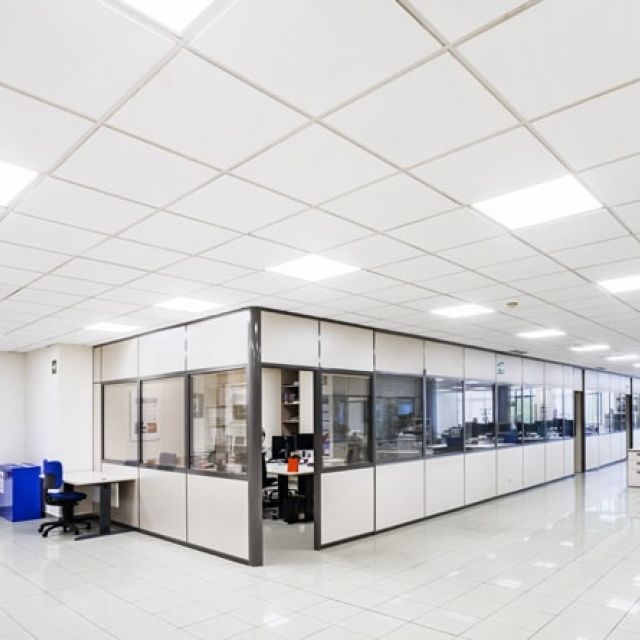 Luminaria oficinas agencia maritima