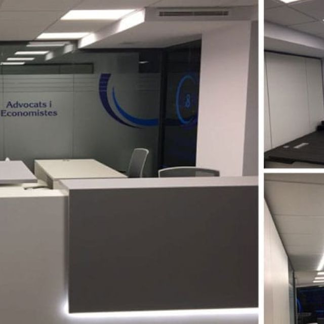 renovacion luminaria Despacho de abogados