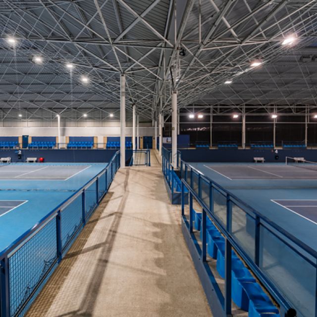 Iluminación pistas de tenis