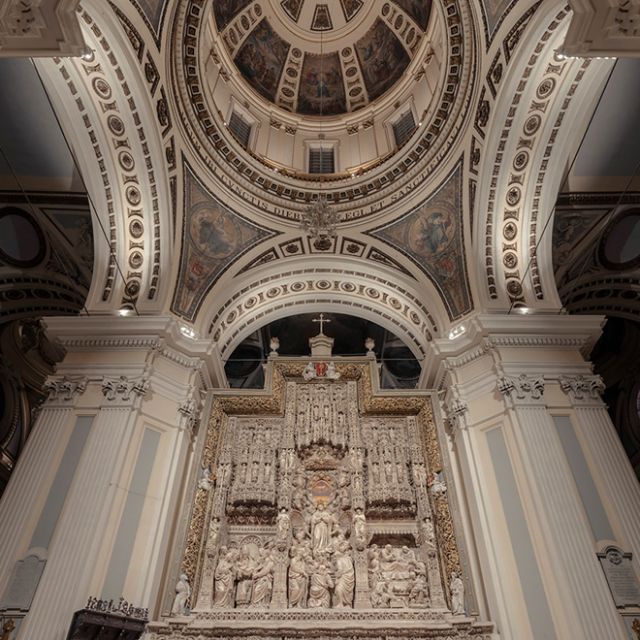 iluminacion cupula basilica del pilar