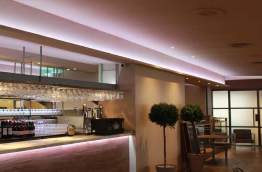 Iluminacion de Restaurante