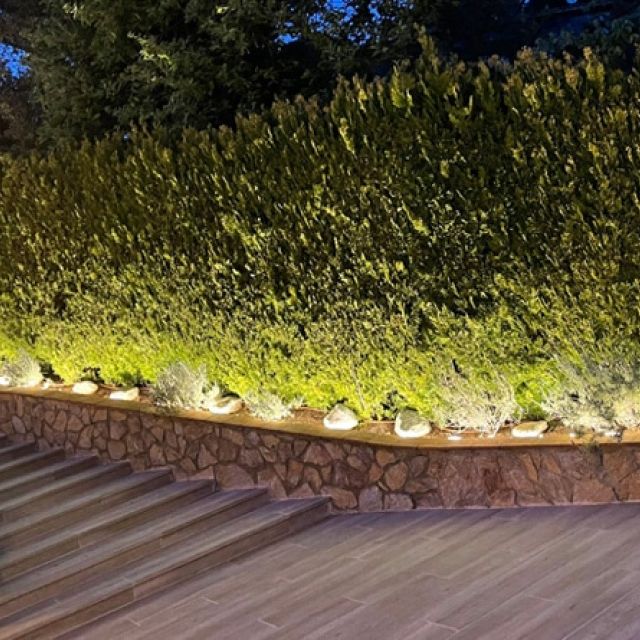 proyecto iluminacion exterior casa Henar