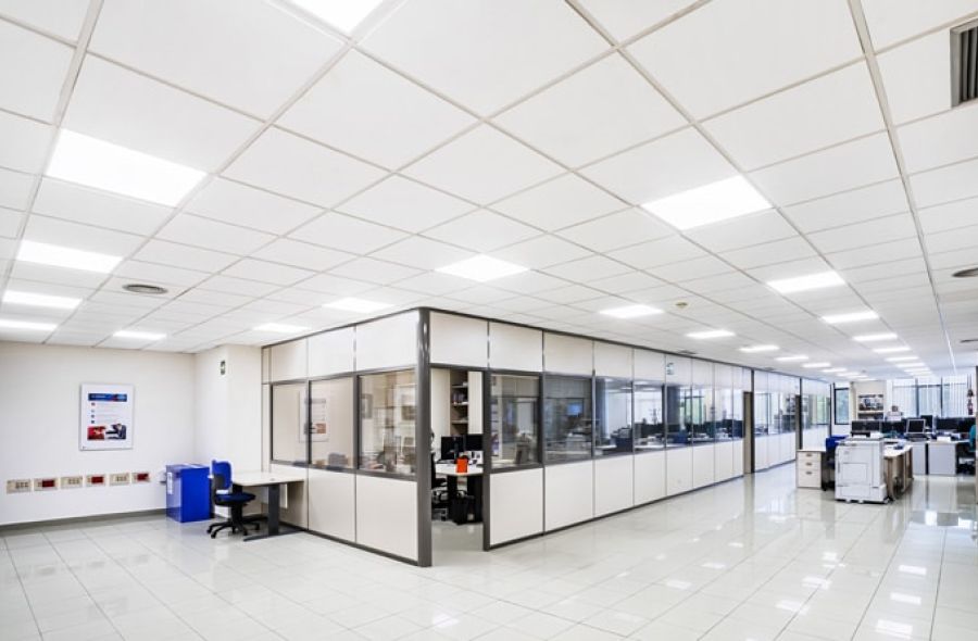 Empresa de renovacion de luces en oficinas