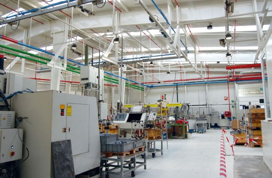 renovación Luminaria en empresa industrial