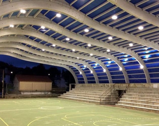 Luminaria instalacion deportiva Solares