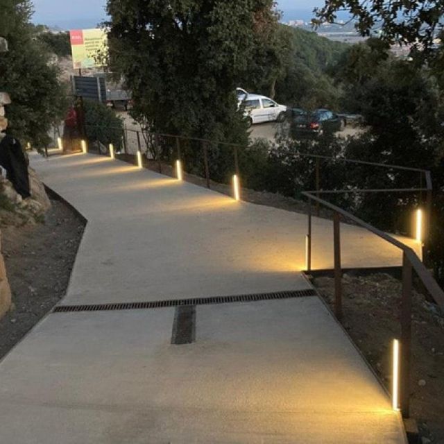 Luminaria del Castillo de Palafolls