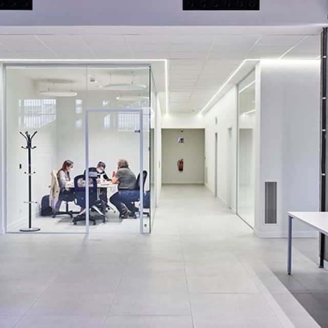 Luminaria oficinas
