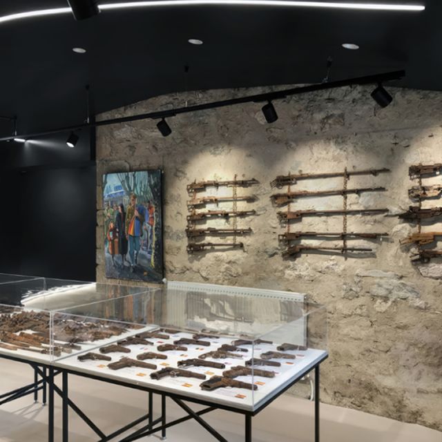 Proyecto luminaria Museo La Retirada en Camprodón