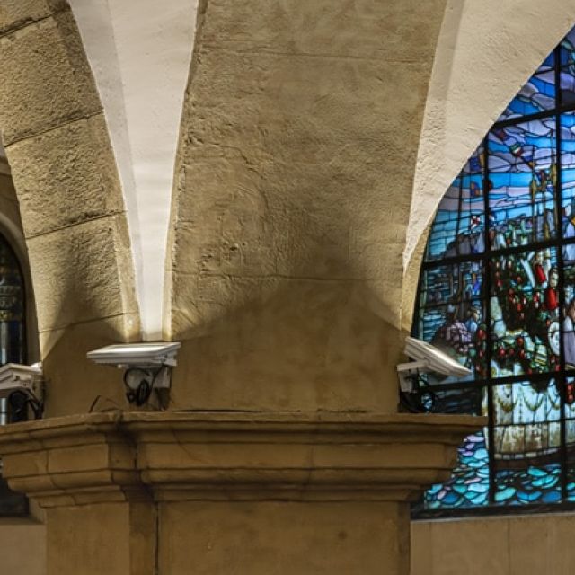 Luminaria en Parroquia San Jorge