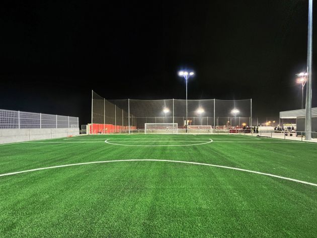 Luminaria Campo Futbol 7 CMF JUSLIBOL Zaragoza