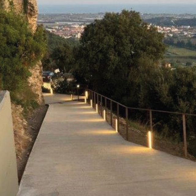 Luminarias para Castillo de Palafolls